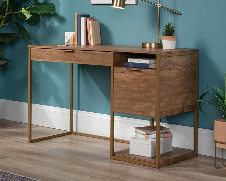 sauder international lux executive desk