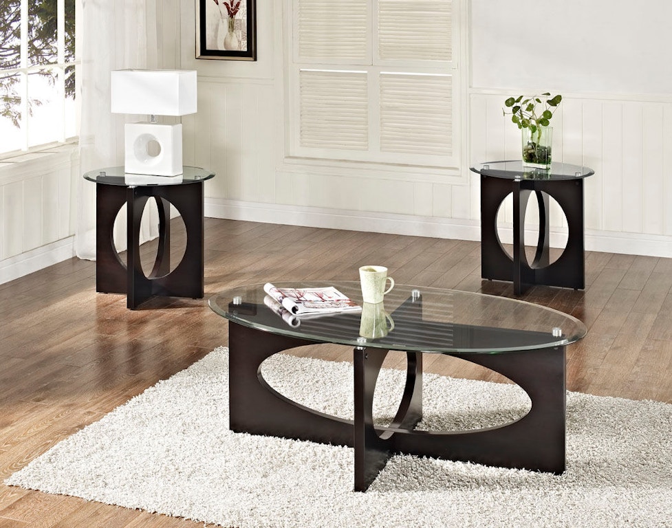 Standard Furniture Living Room 3 Pack Table Set