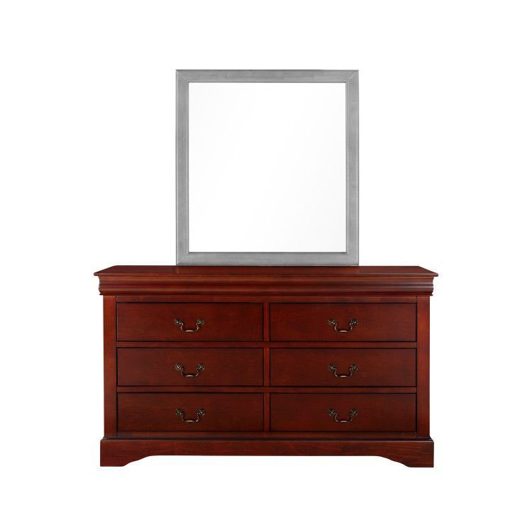 Standard Furniture Bedroom Lewiston Dresser Dark Cherry Brown 80409 Valeri Furniture Appleton