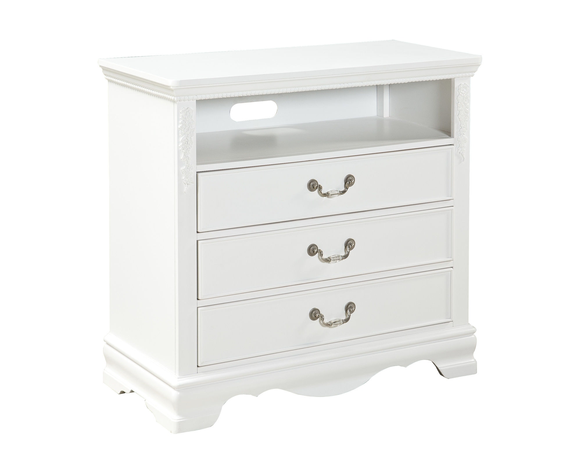 Standard Furniture Bedroom Entertainment Console 94246 Smokey