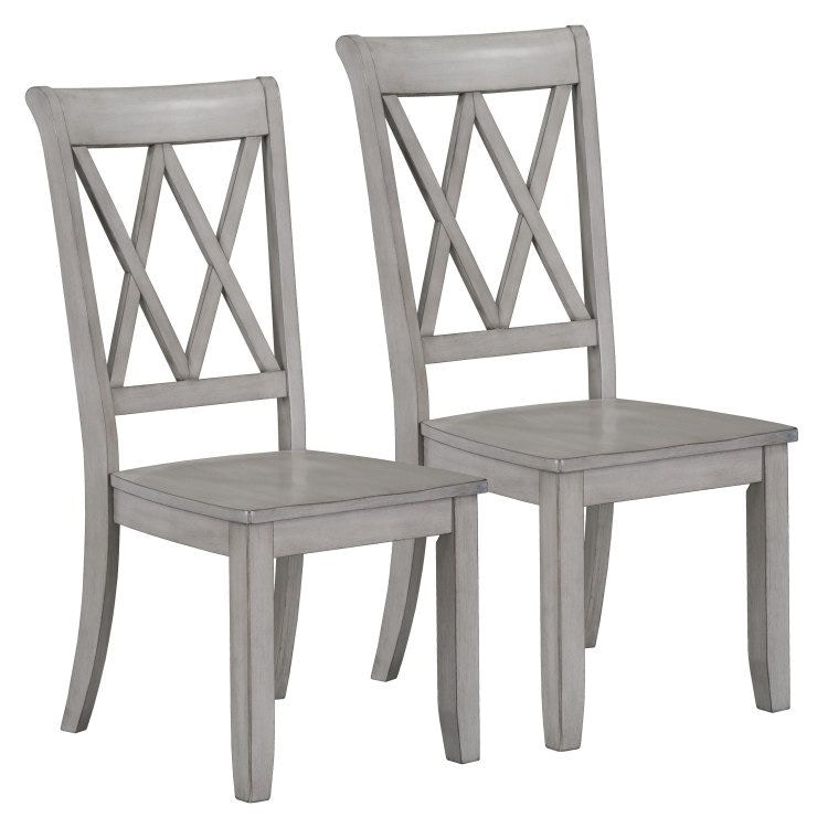 Standard Furniture Dining Room Vintage X Back Side Chair 11407