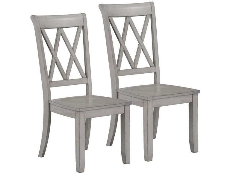 Standard Furniture Dining Room Vintage X Back Side Chair 11407
