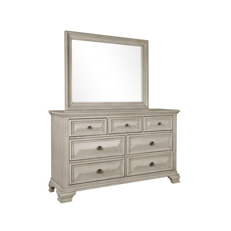 Standard Furniture Bedroom Passages Light Dresser And Mirror 87909