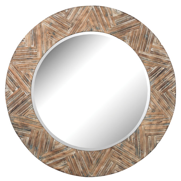 Large round deals wall mirror