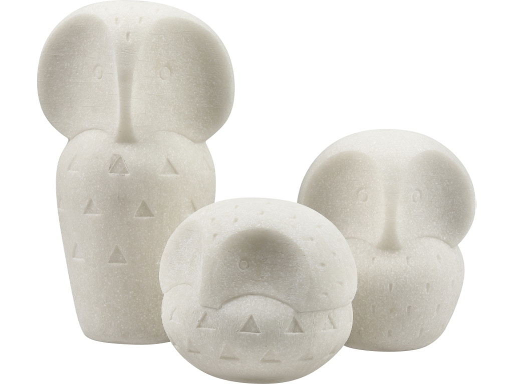 Elk Home Home Accents Hoot Object Set of 3 S003712040/S3