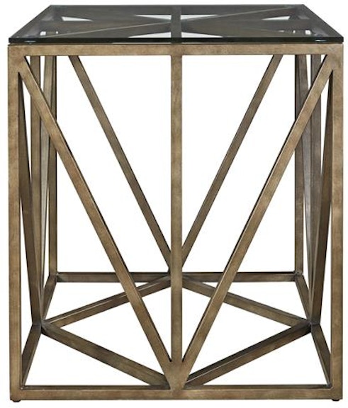 Universal Furniture Truss Square End Table 572802