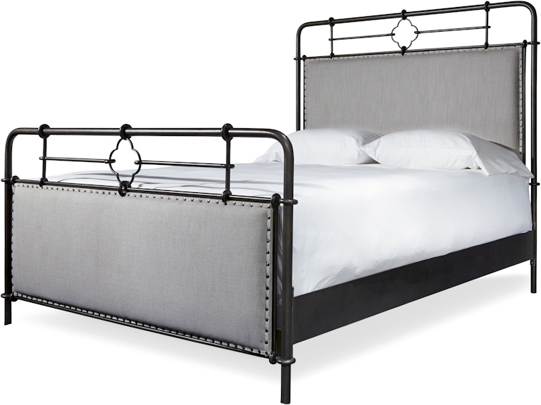 Universal Furniture Upholstered Metal King Bed 596320B