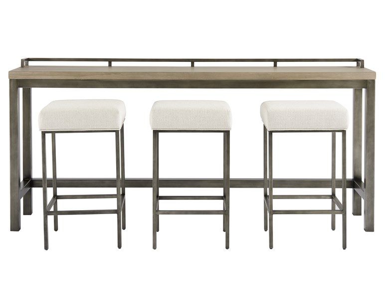 Waverly sofa table and deals 3 stools