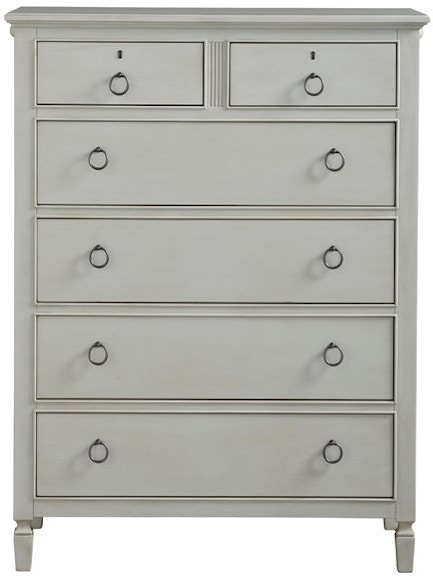 Universal Furniture Summer Hill - French Gray Drawer Chest 986140