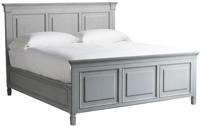Universal Furniture Summer Hill - French Gray Queen Panel Bed 986250B
