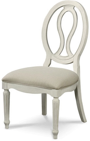 Universal Furniture Summer Hill Pierced Back Side Chair 987636-RTA