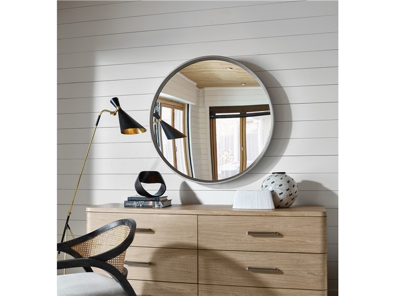 Round mirror for dresser online