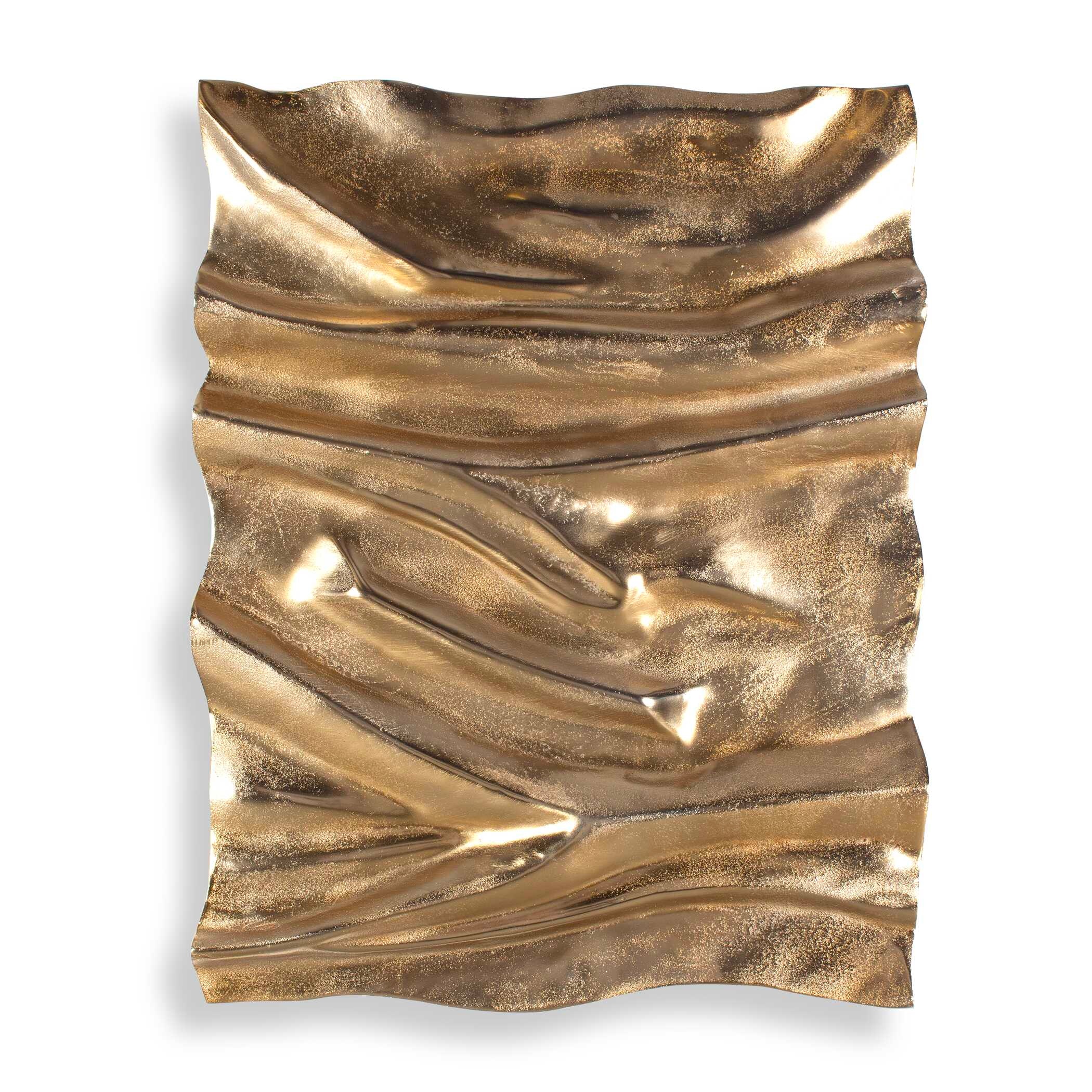 Uttermost Wall Decor Undulate Outdoor Gold Wall Panel 03503 - Lenoir ...