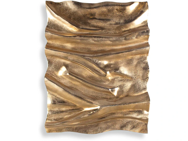 Endulate Uttermost Wall Decor Undulate Outdoor Gold Wall Panel 03503 - Lenoir ...