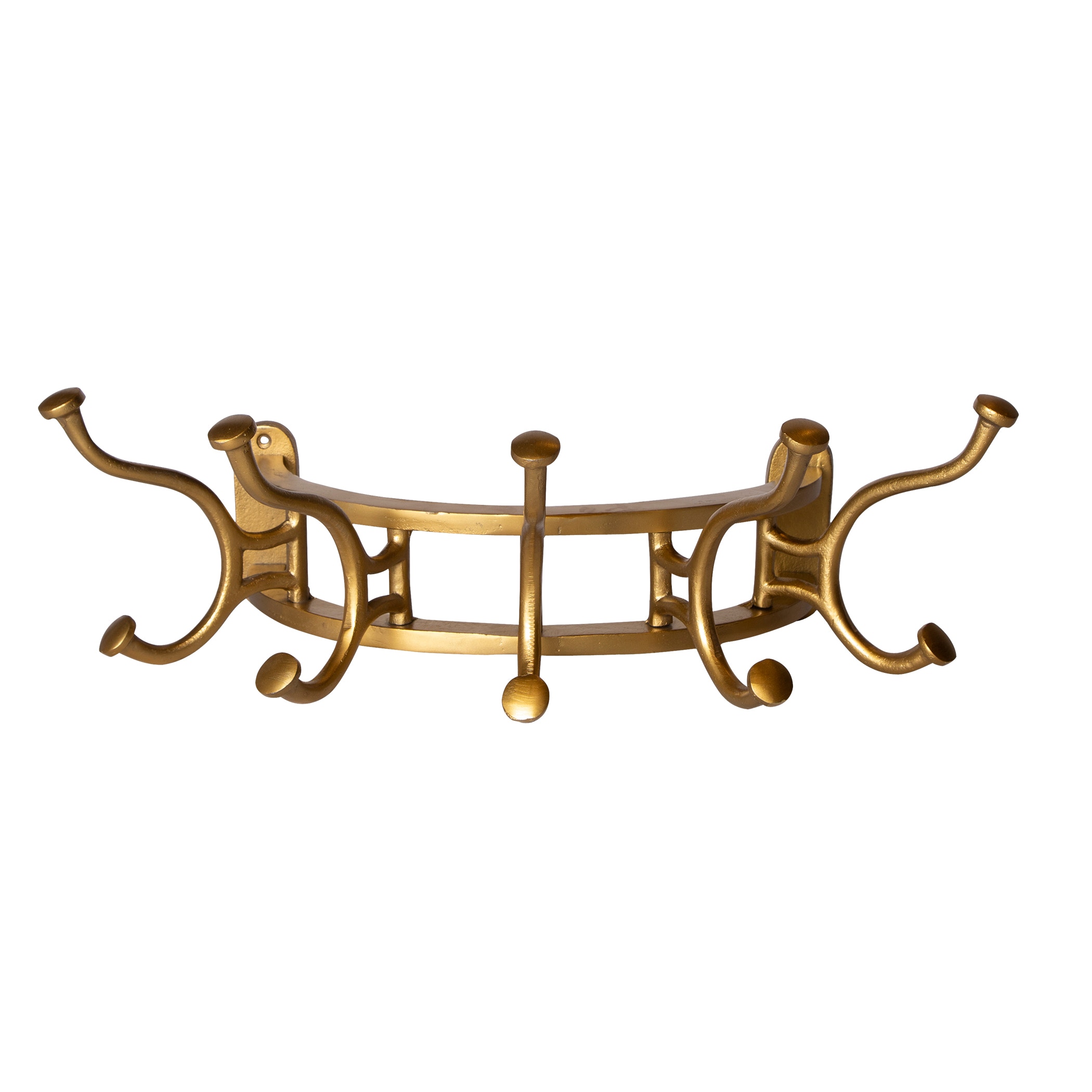 Brass coat online rack