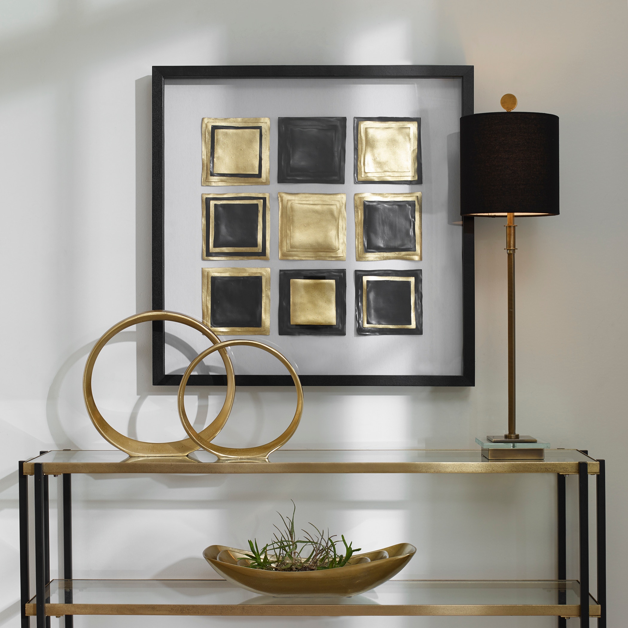 Uttermost Wall Decor Fair And Square Modern Shadow Box 04303