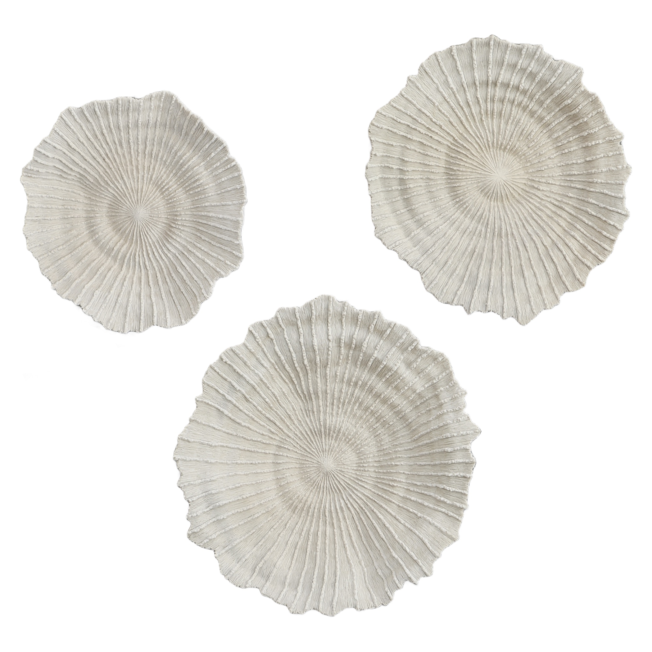 Uttermost 04351 Wall Decor Ocean Gems Coral Wall Decor, Set/3