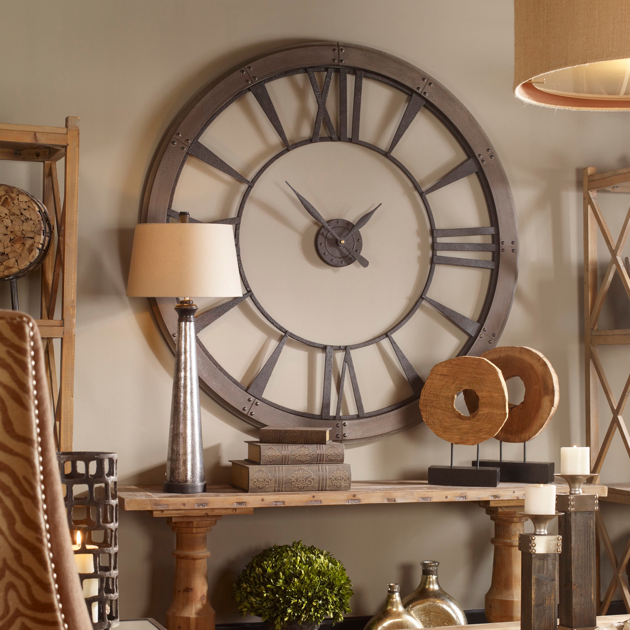 uttermost clock wall