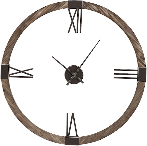 Uttermost Clocks Marcelo Modern Wall Clock *06454 - Critelli's Furniture  Rugs Mattress - St.
