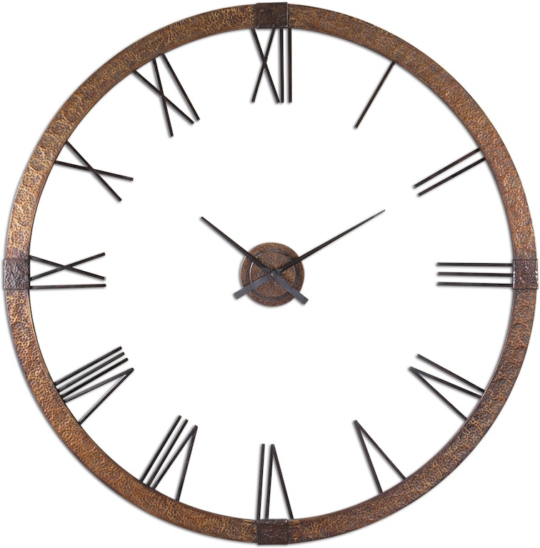 Uttermost Clocks Time Flies Modern Wall Clock 06106 - Woodbridge