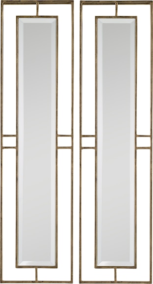 Uttermost Rutledge Gold Mirrors, S/2 7082 07082