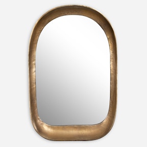 Uttermost Sherise Bronze Oval Mirror