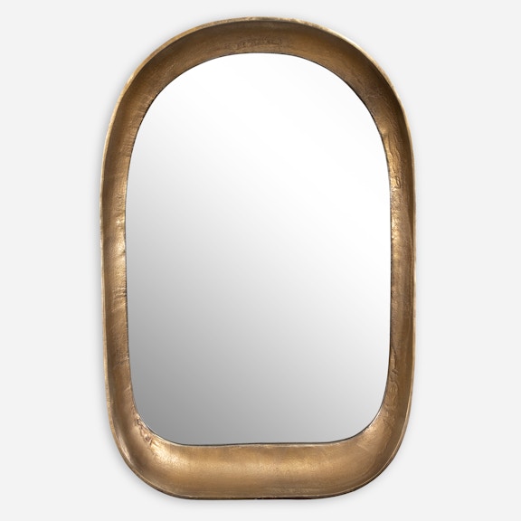 Uttermost Bradano Brass Arch Mirror 07086