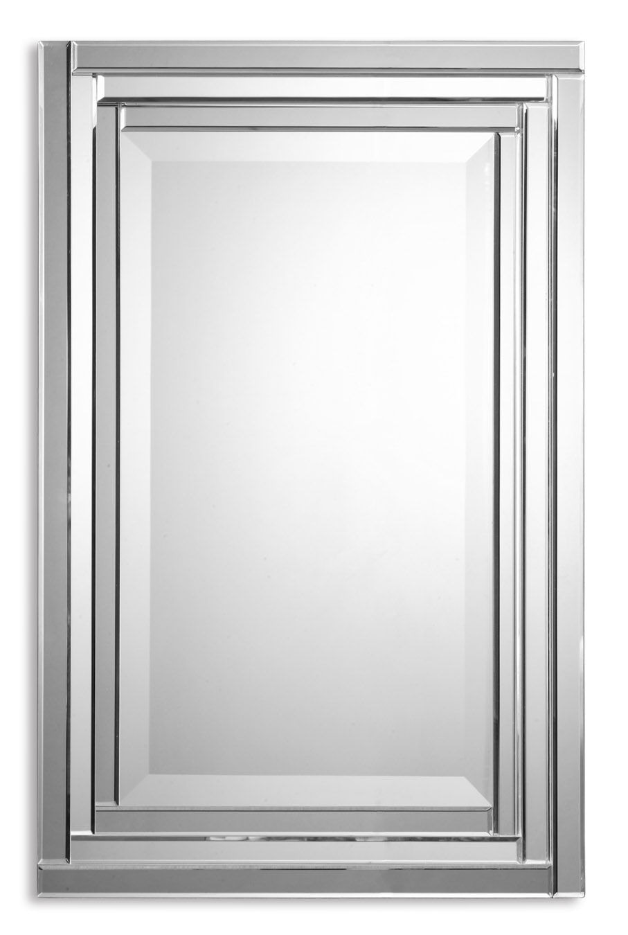 frameless vanity mirror