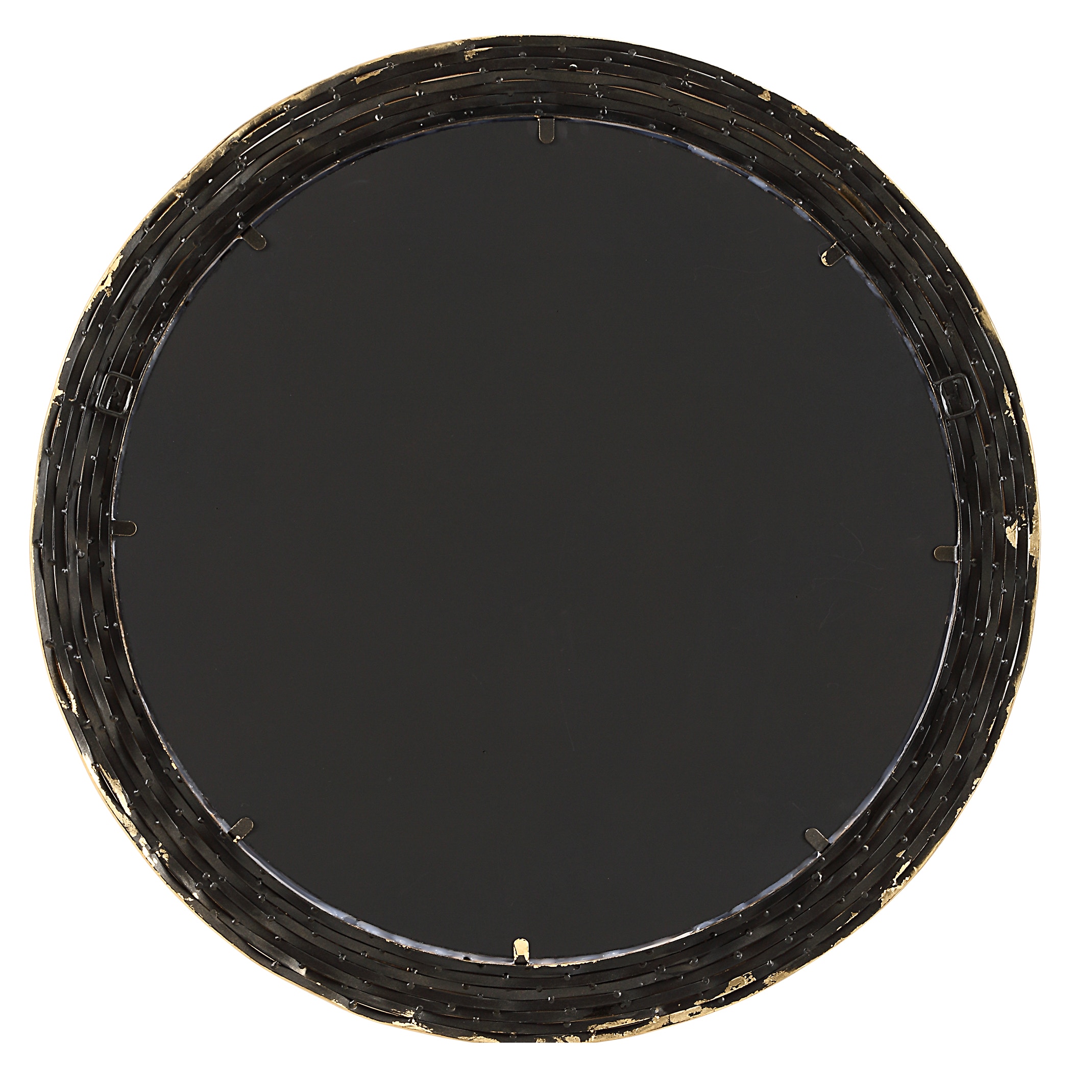 Uttermost Mirrors Celeste Gold Round Mirror 08193 - Grossman