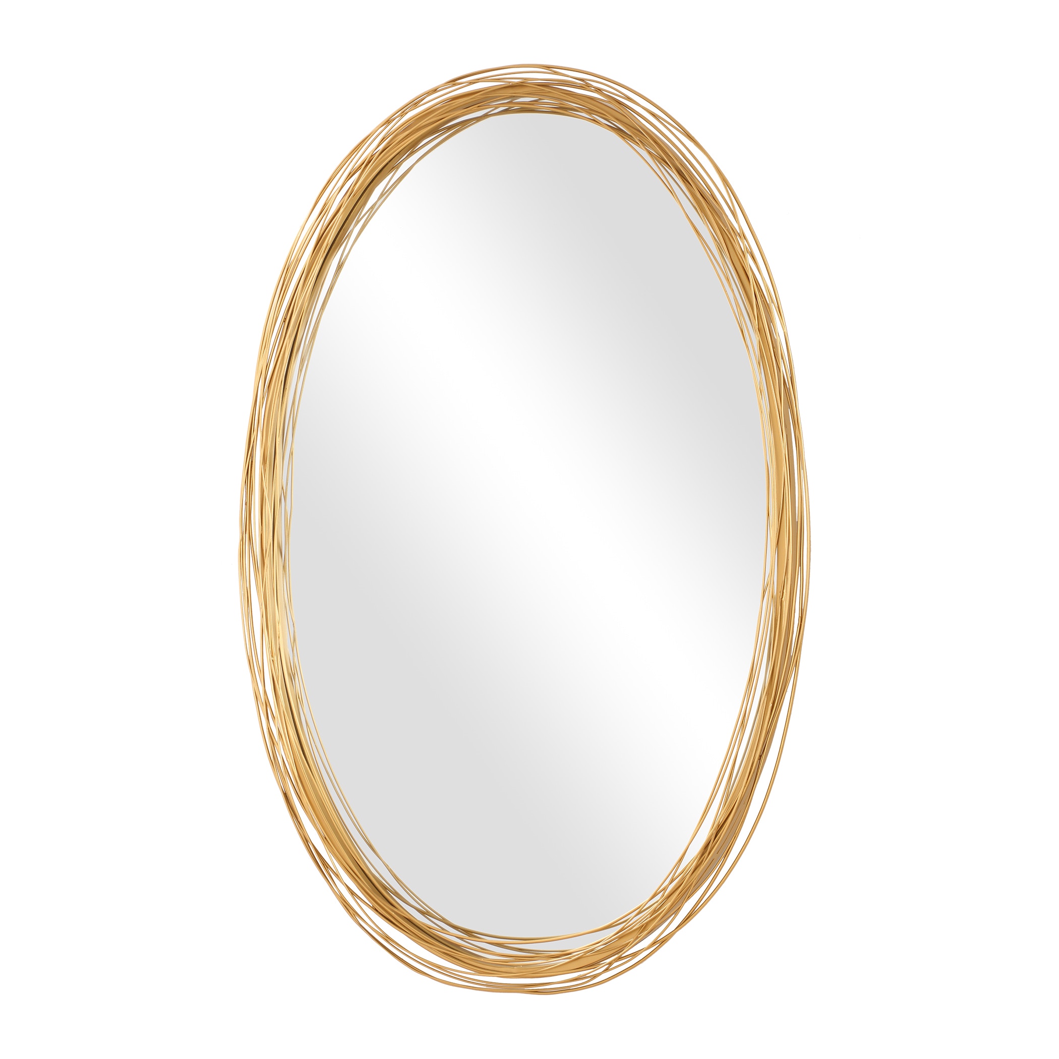 Uttermost Mirrors Gillian Oval Mirror 08226 - Grossman Furniture
