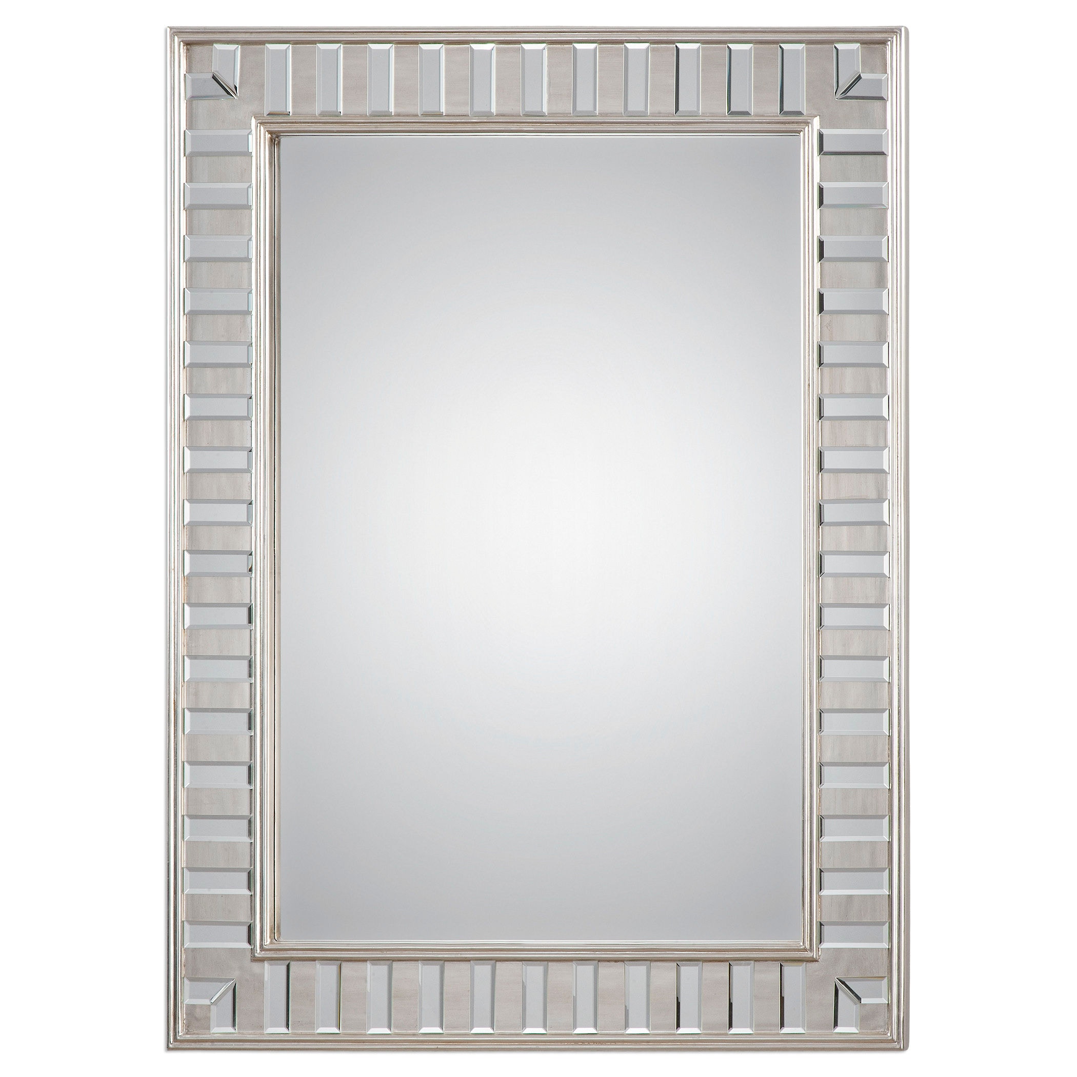 ZEQUE Leman（F-1523） TVF SILVER MIRROR Lanester Silver Leaf Mirror UT09046