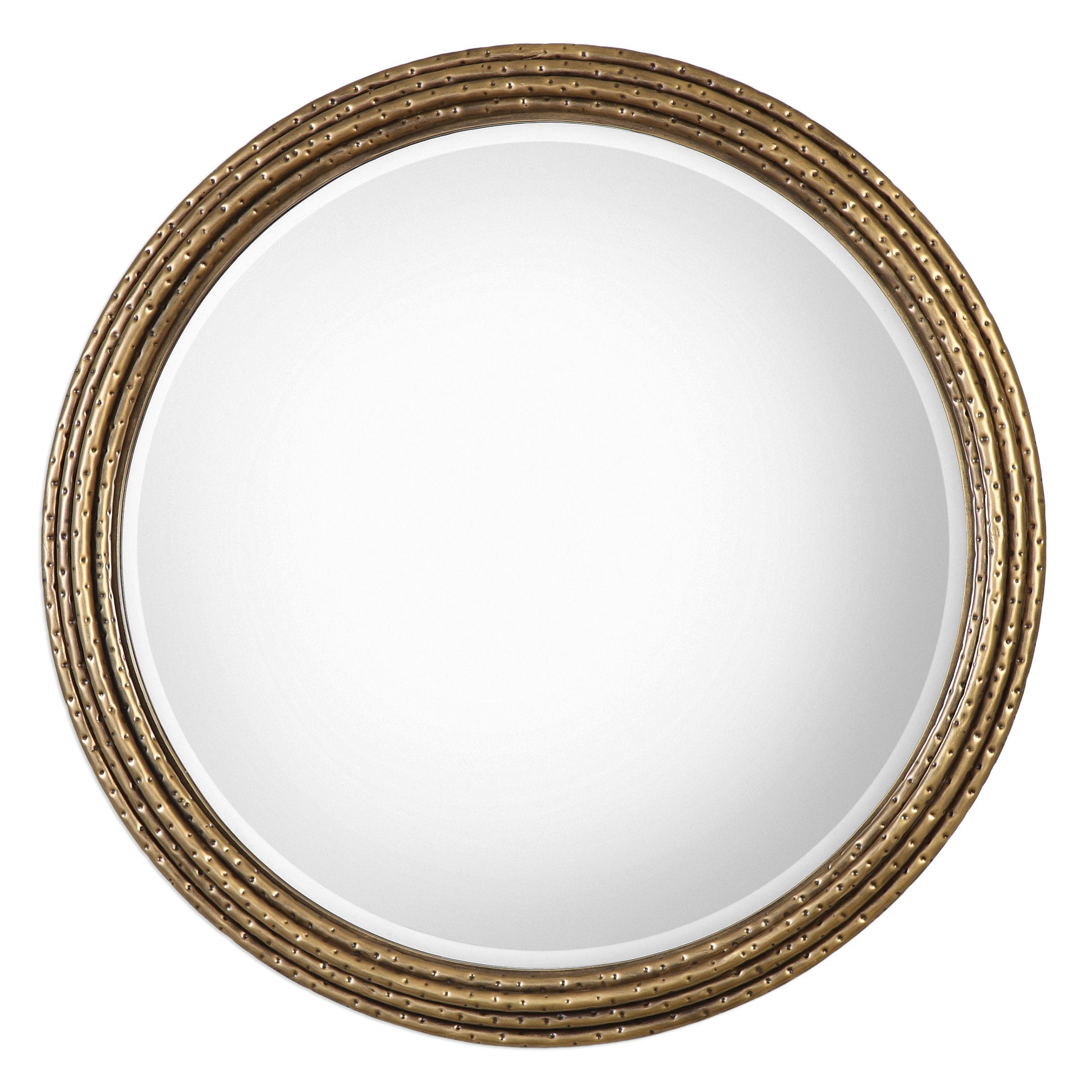 Uttermost 9183 Accessories Spera Round Gold Mirror