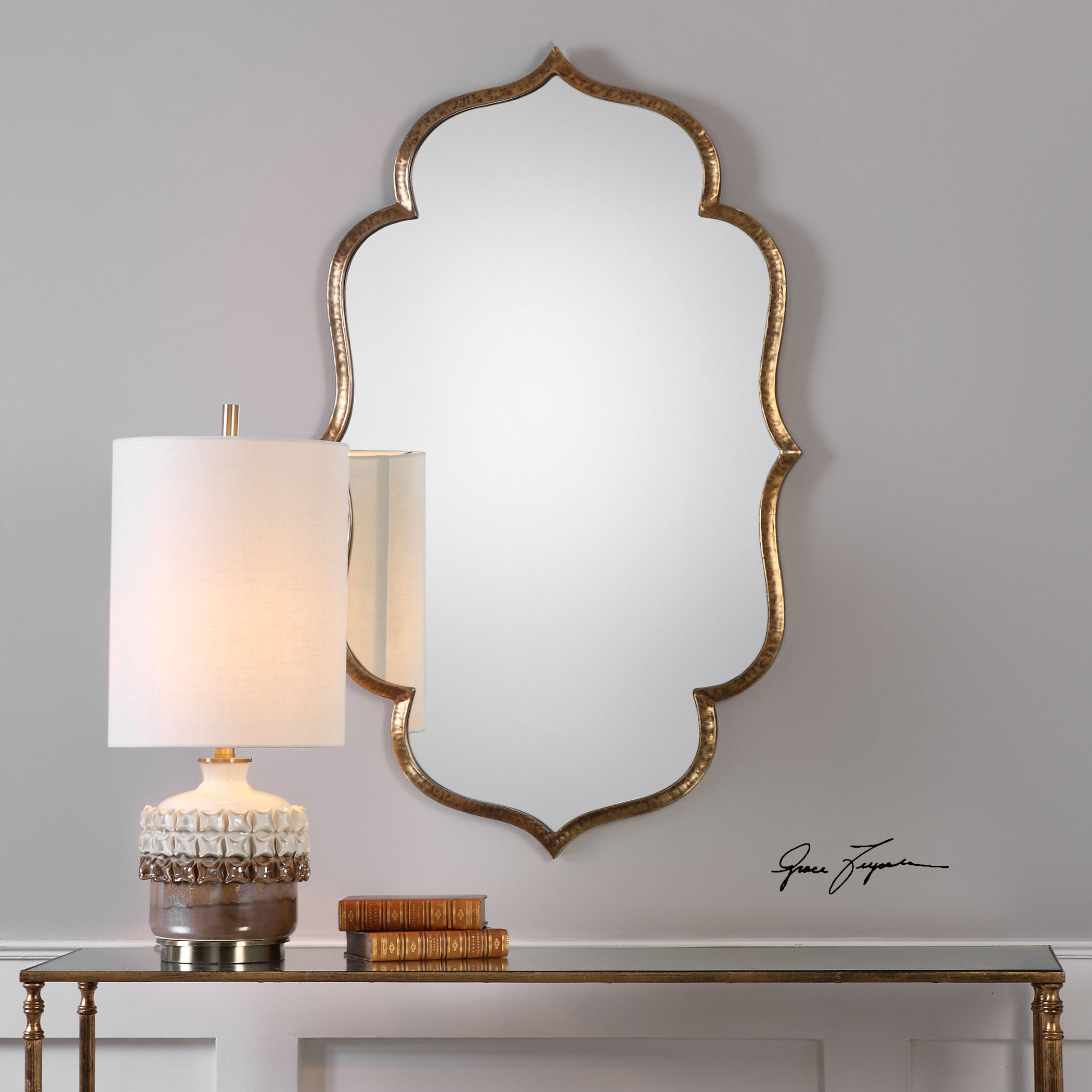 Uttermost Mirrors Misa Gold Square Mirrors S/2 09268 - Kendall