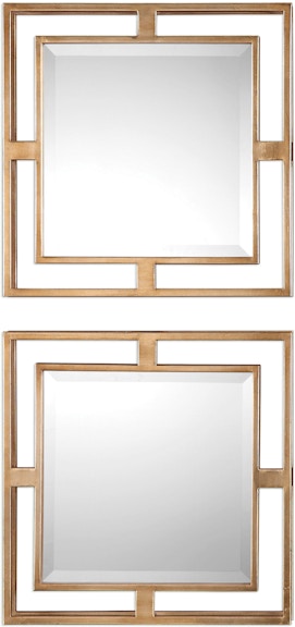 Set Of 4 Square Mirrors