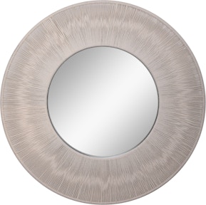 Uttermost Sailors Knot White Small Round Wall Mirror 09824