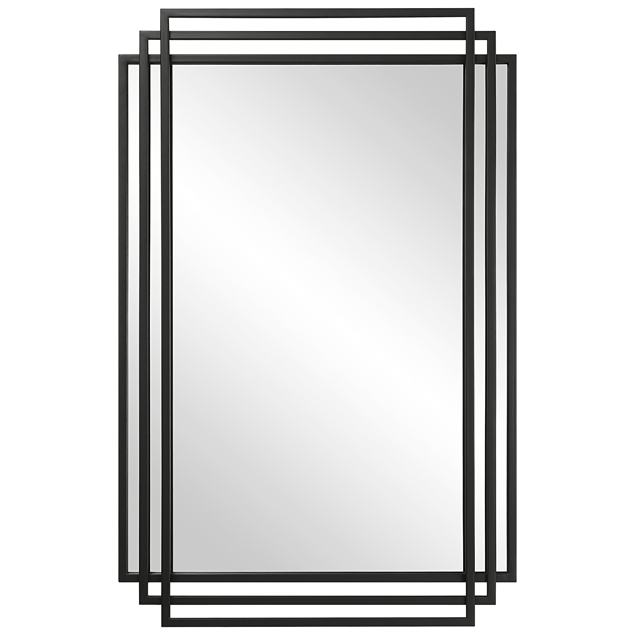 ✿⁠もろみ✿⁠　1225 Uttermost Mirrors Malik White and Gold Mirror 09879 - FX