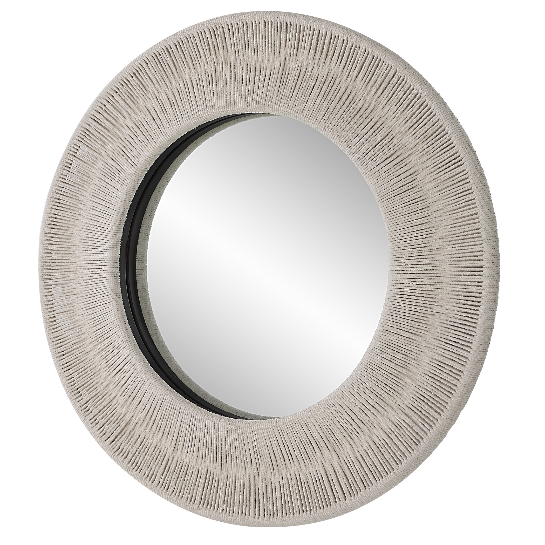 Uttermost Sailor's Knot White Small Round Mirror 09824 Portland, OR