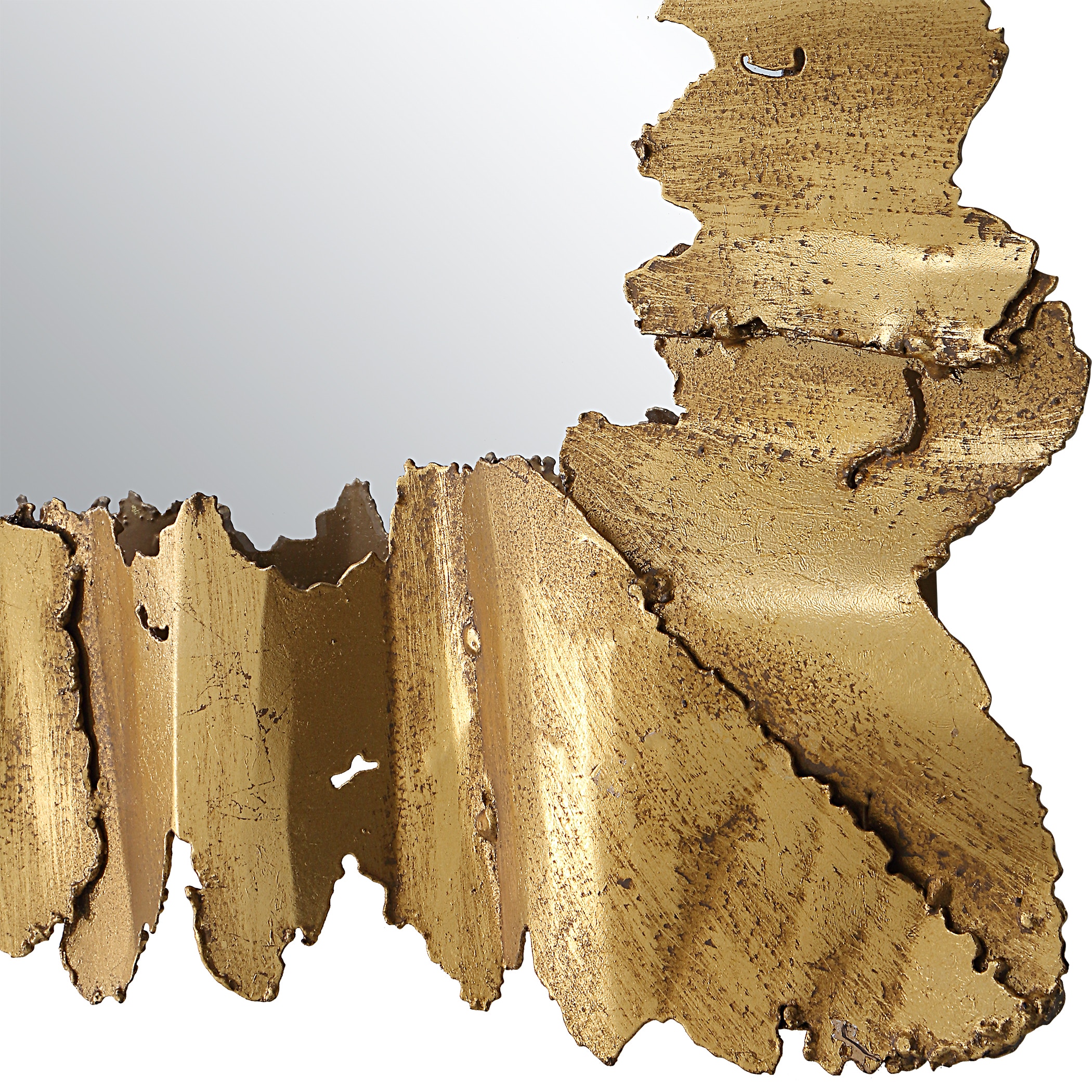 Uttermost Lev Lev Antique Gold Mirror 09825 Portland, OR Key Home