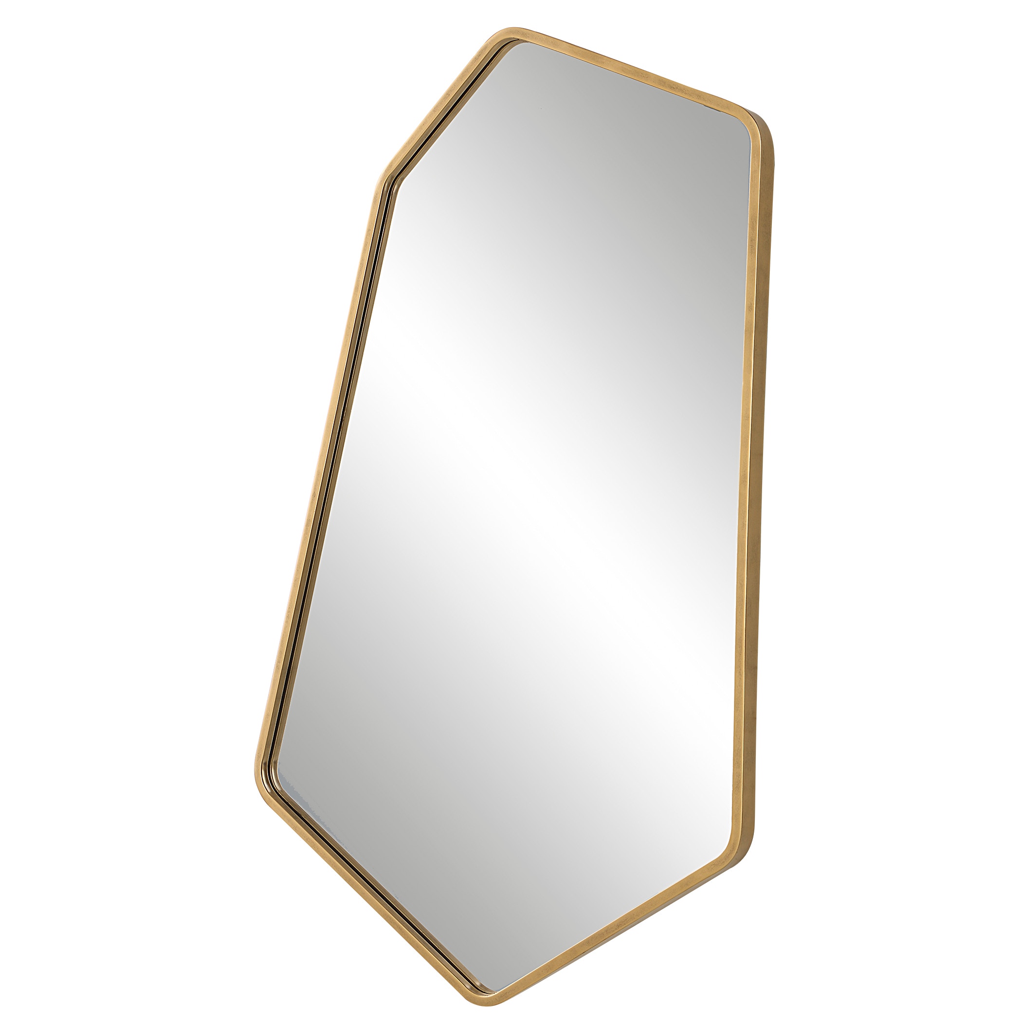 Uttermost Mirrors Linneah Large Gold Mirror 09826 - iFurnish