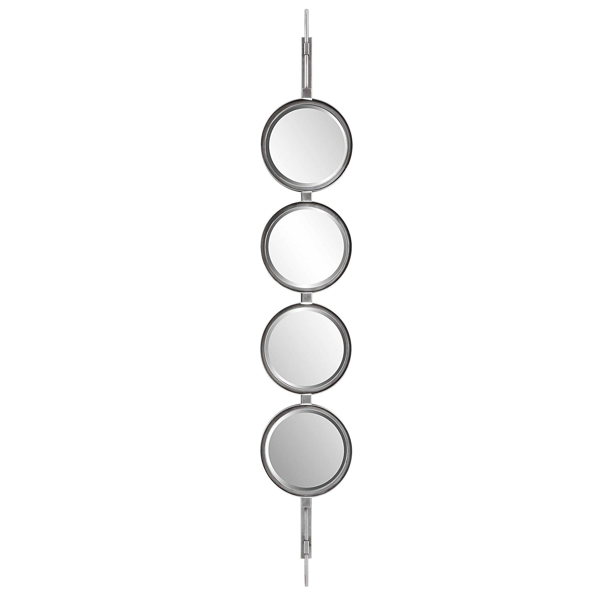 Uttermost Button Silver Mirror 9842
