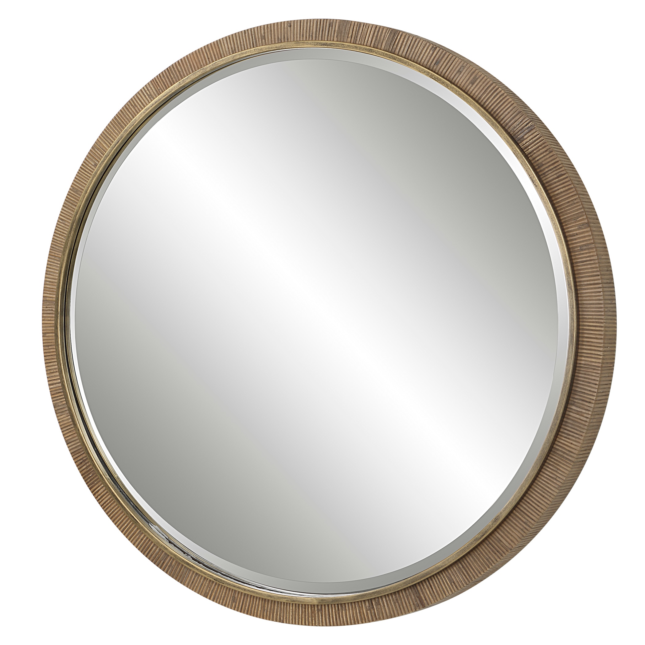 鏡 rotta rattan mirror etoile L Uttermost Mirrors Paradise Round Rattan Mirror 09849 - FX Marcotte