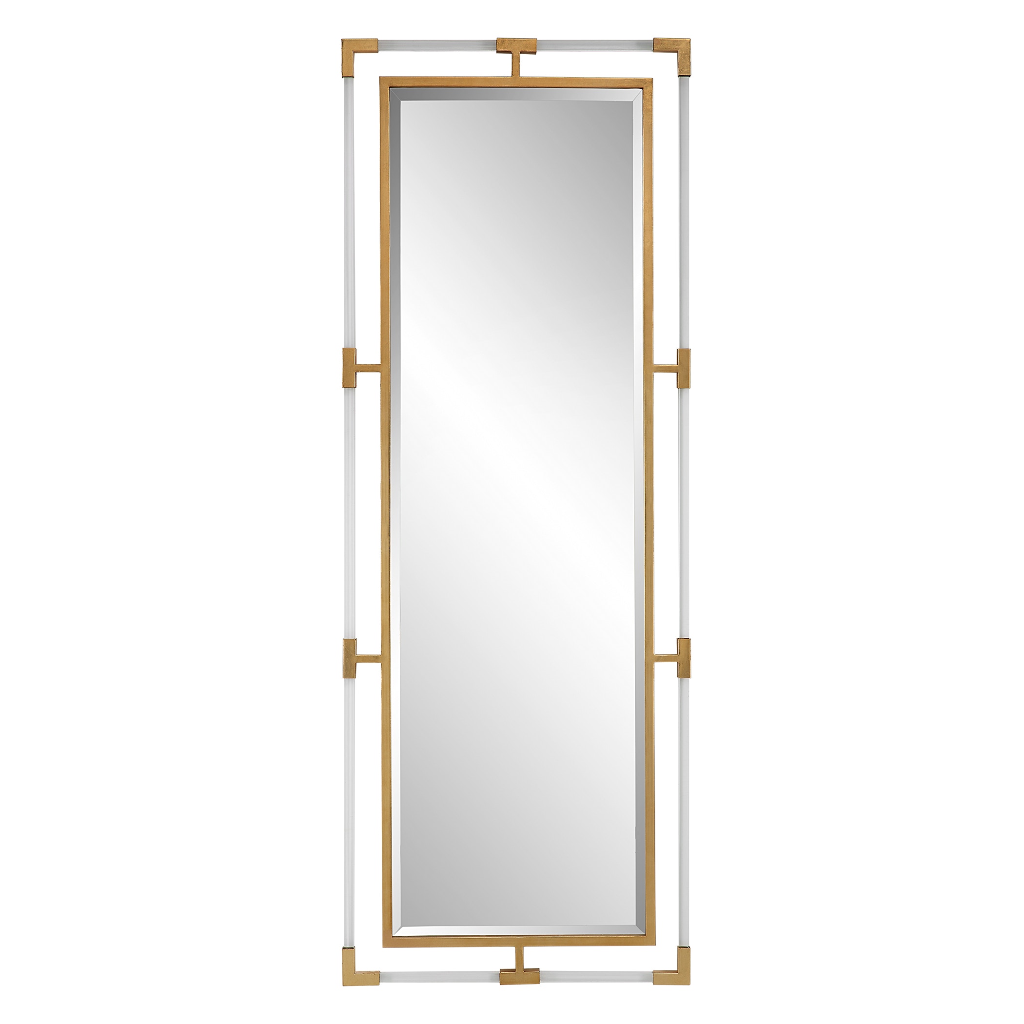 Gold tall mirror online