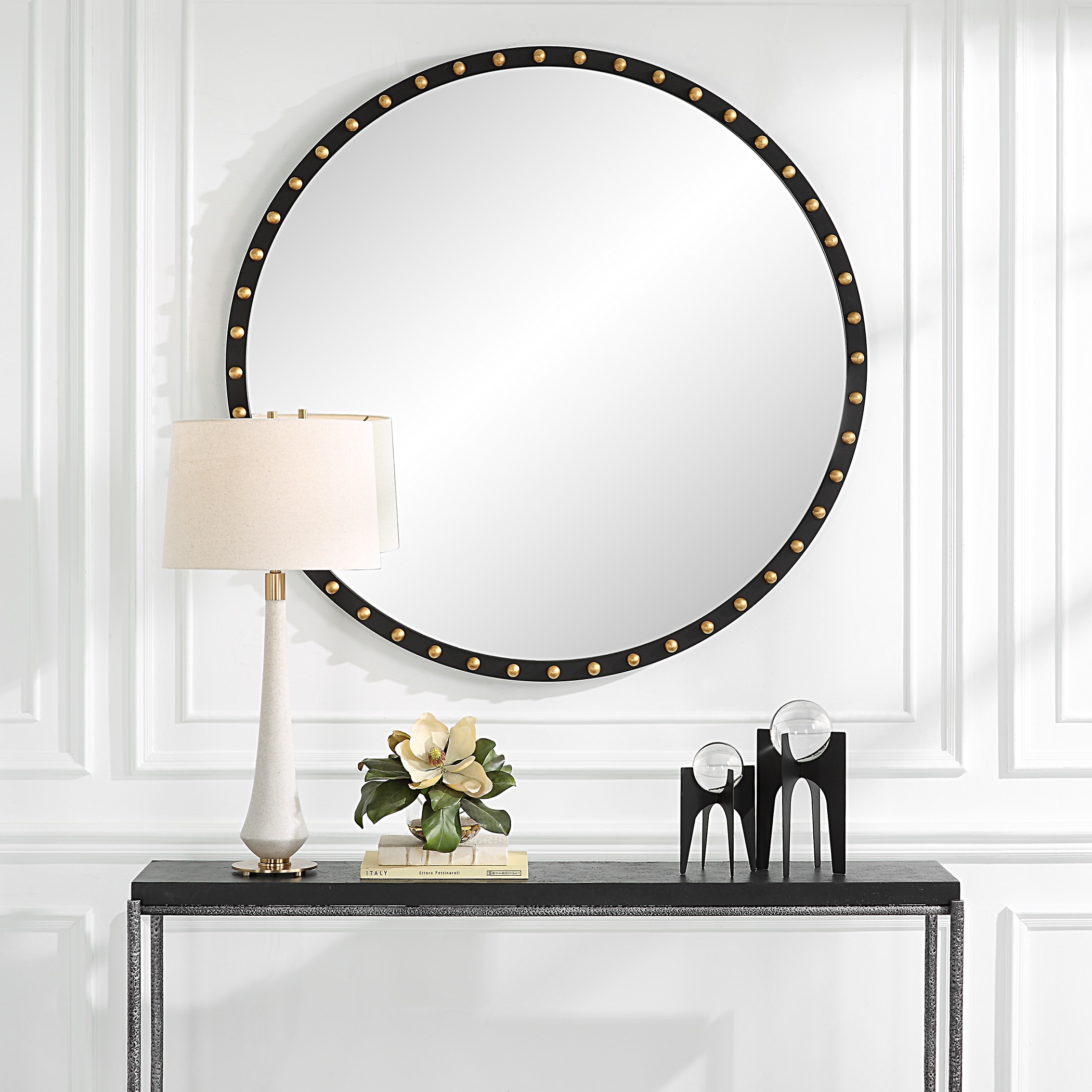 Sele Oversized Round Mirror UT09949
