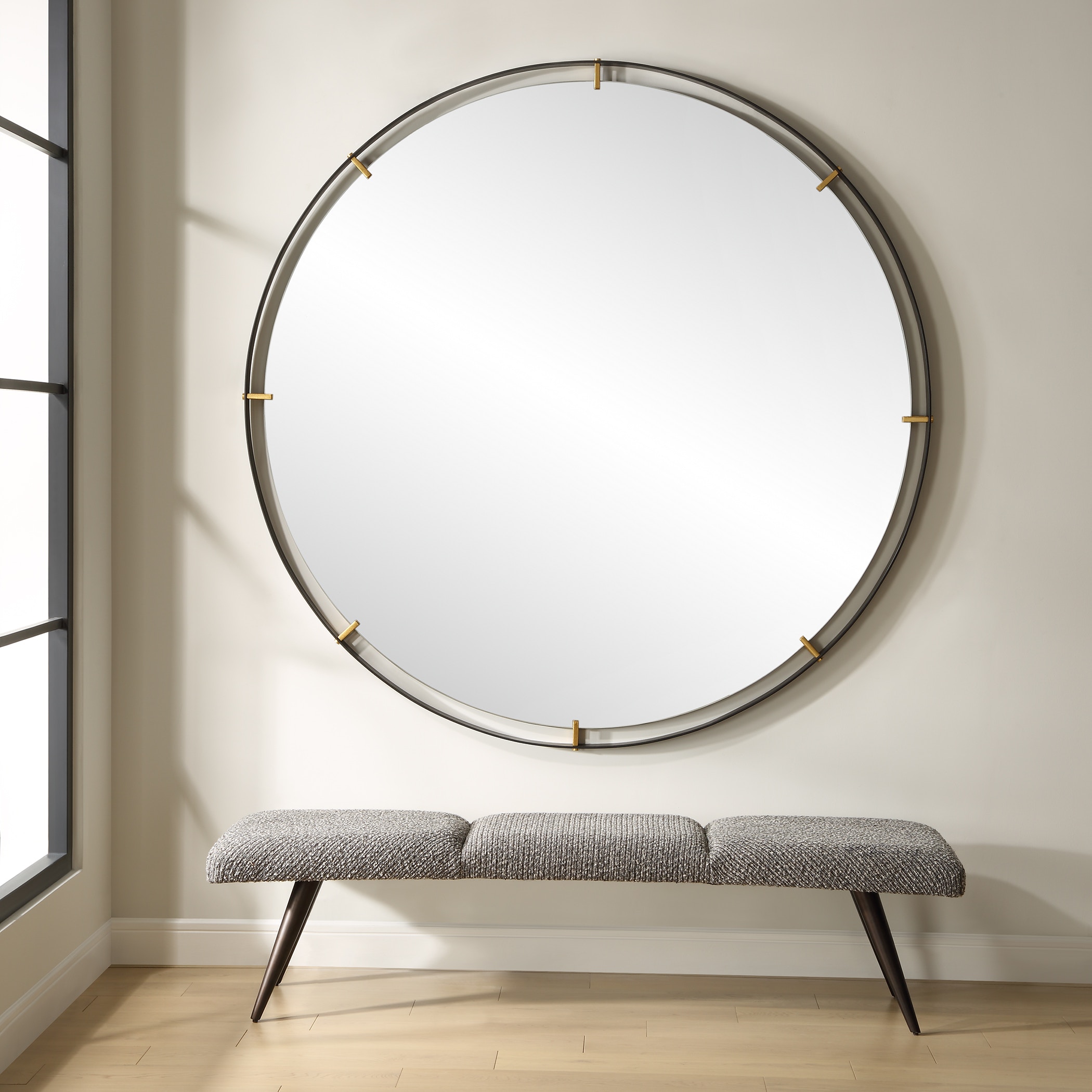 アクセサリー suu Grand Pendulum Round Mirror UT09982