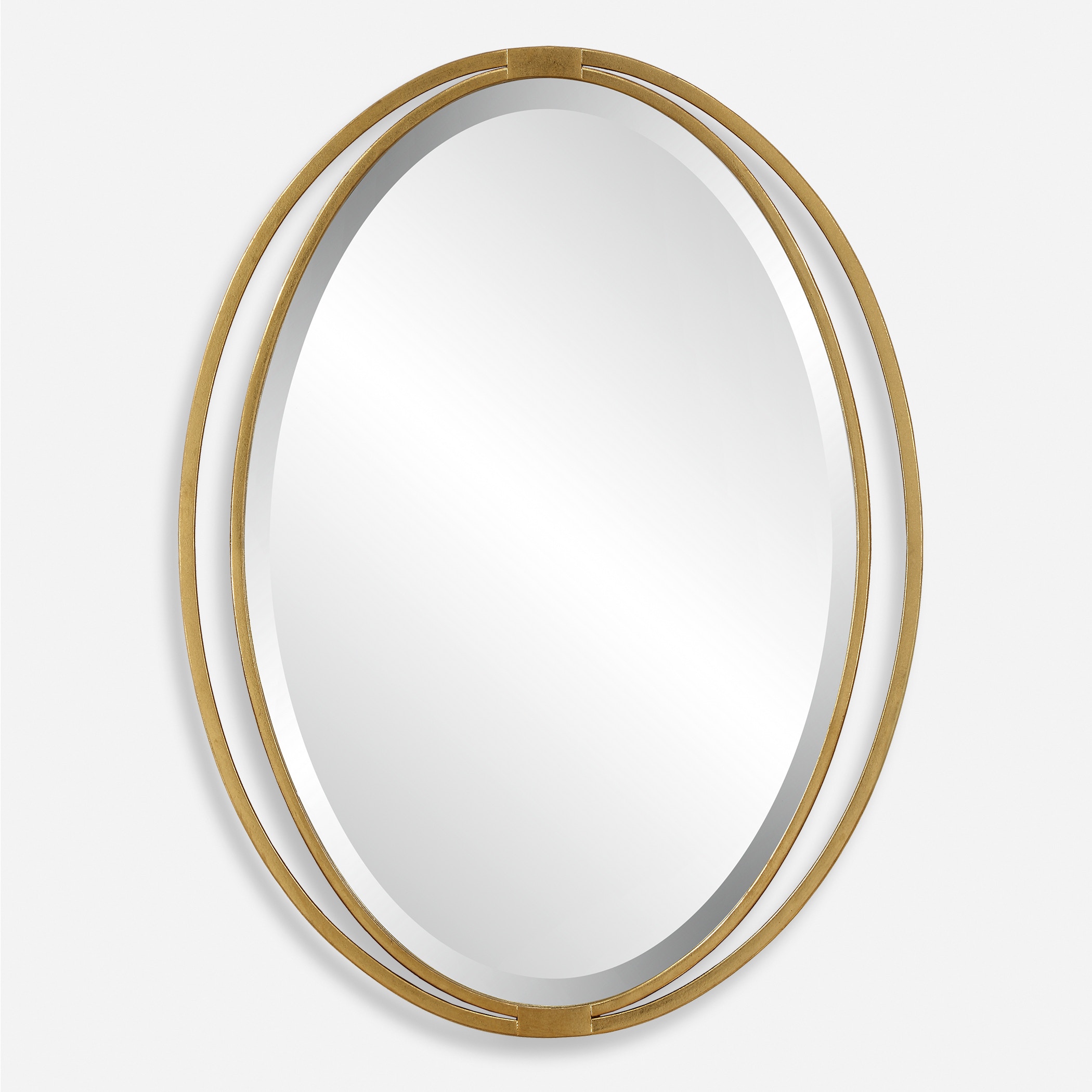 アクセサリー suu Rhodes Gold Oval Mirror UT09992