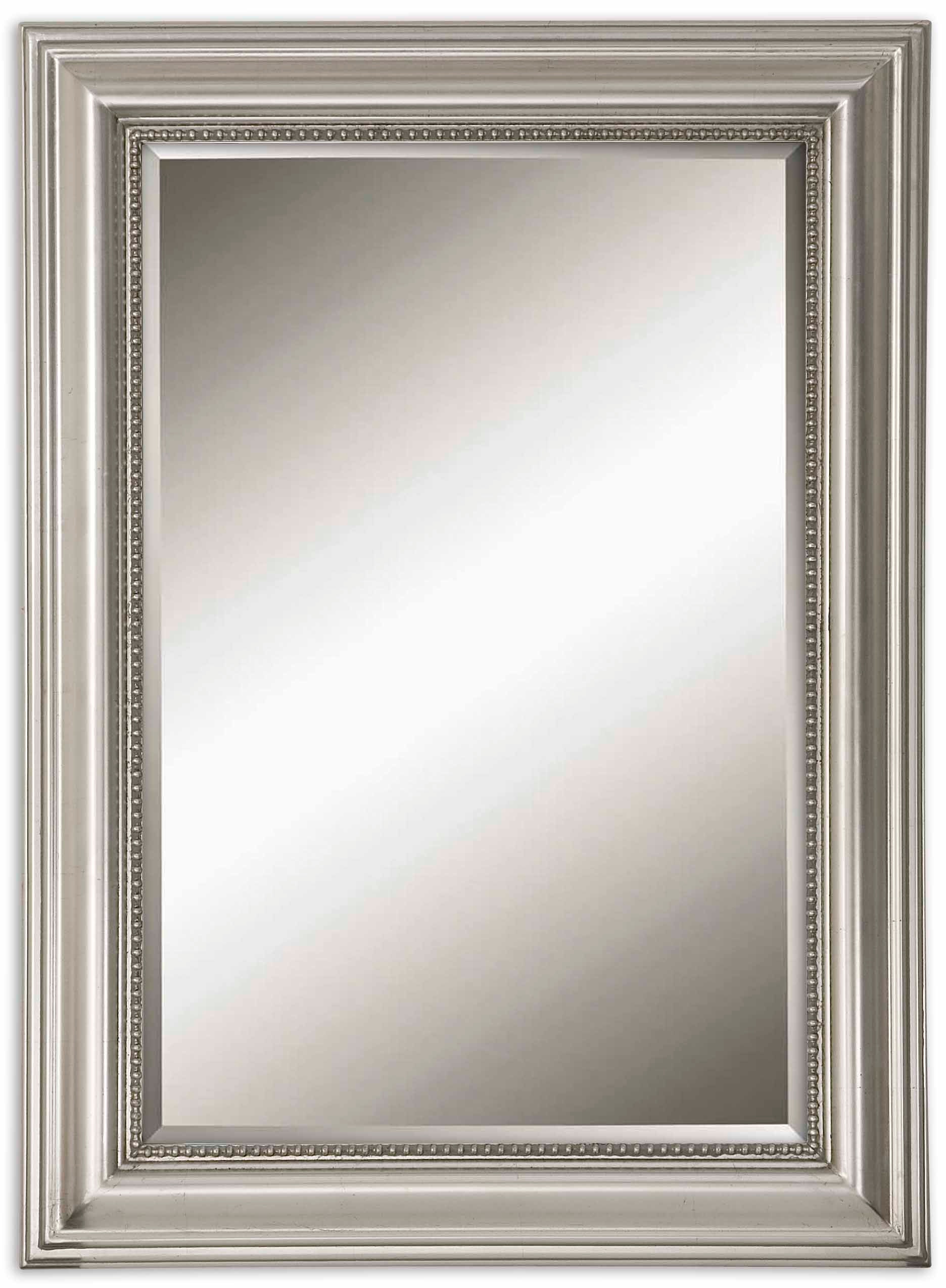 Uttermost Accessories Stuart Silver Beaded Mirror Skaff
