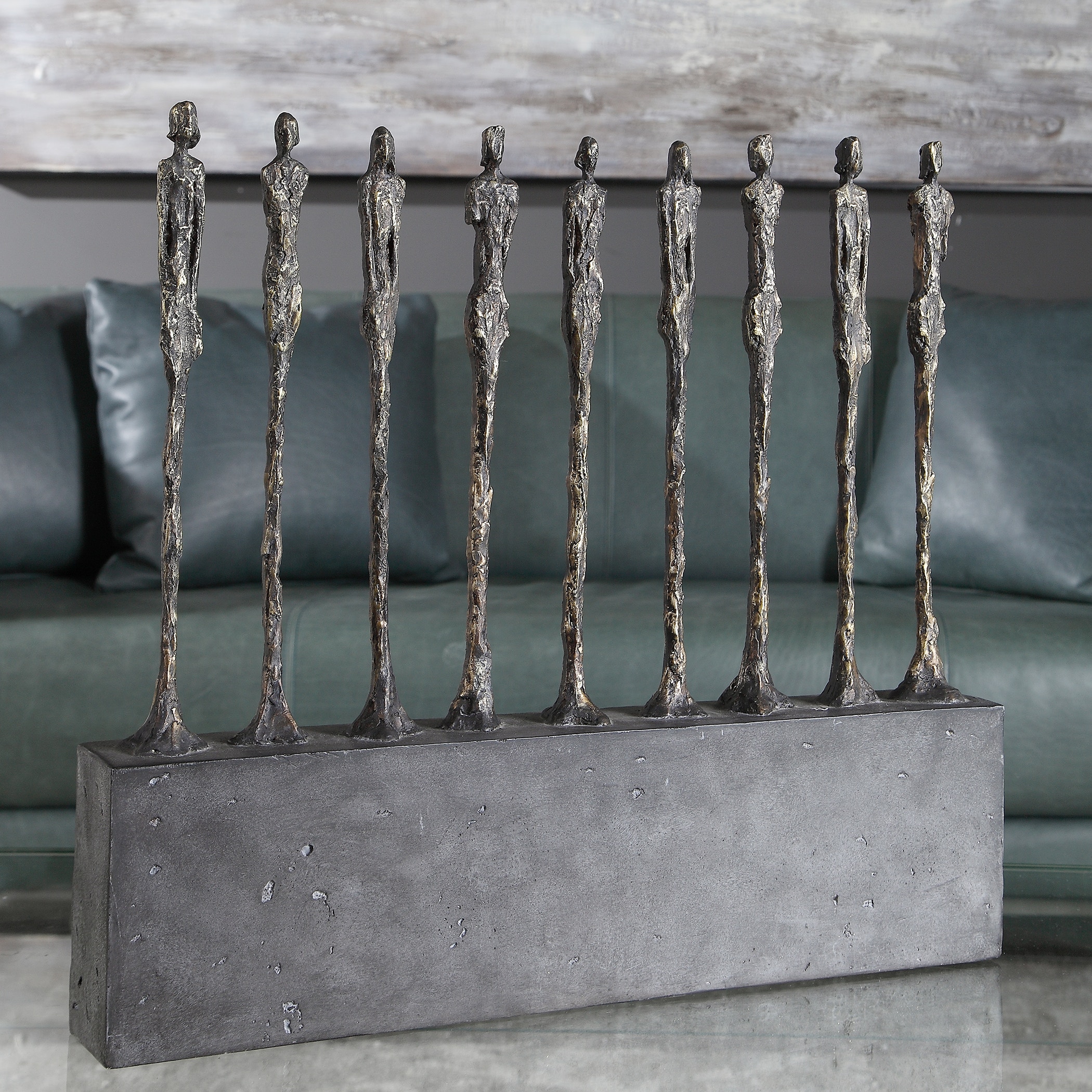 Uttermost Accessories Stand Together Aged Gold Figurine 17597 Carol