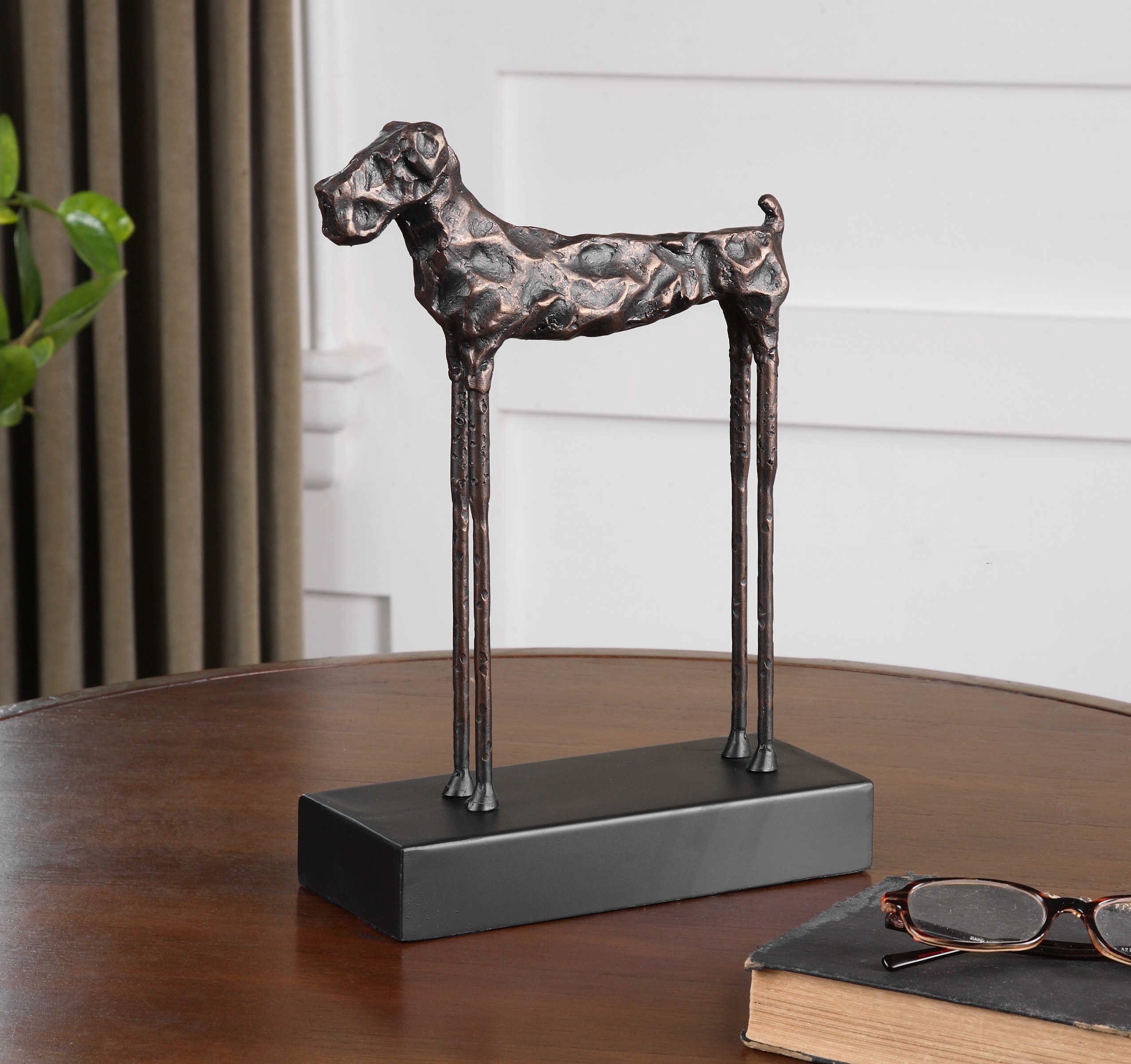 Uttermost Home Accents Maximus Cast Iron Sculpture 19888 - Carol