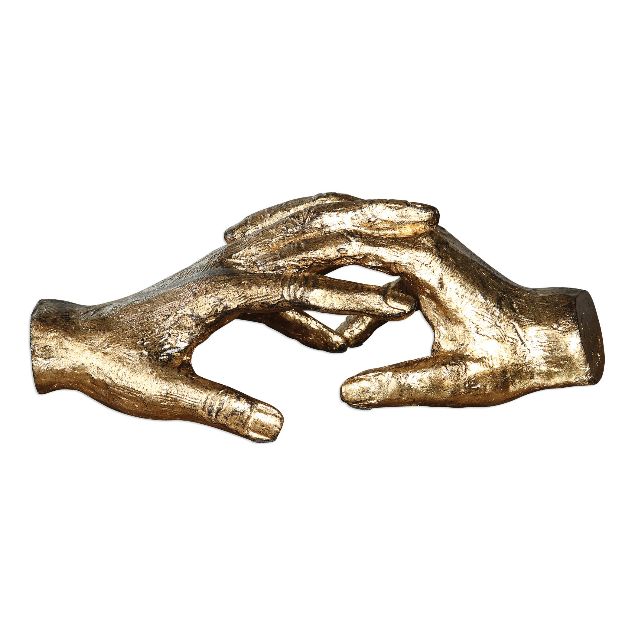 Hold My Hand Gold Sculpture UT20121