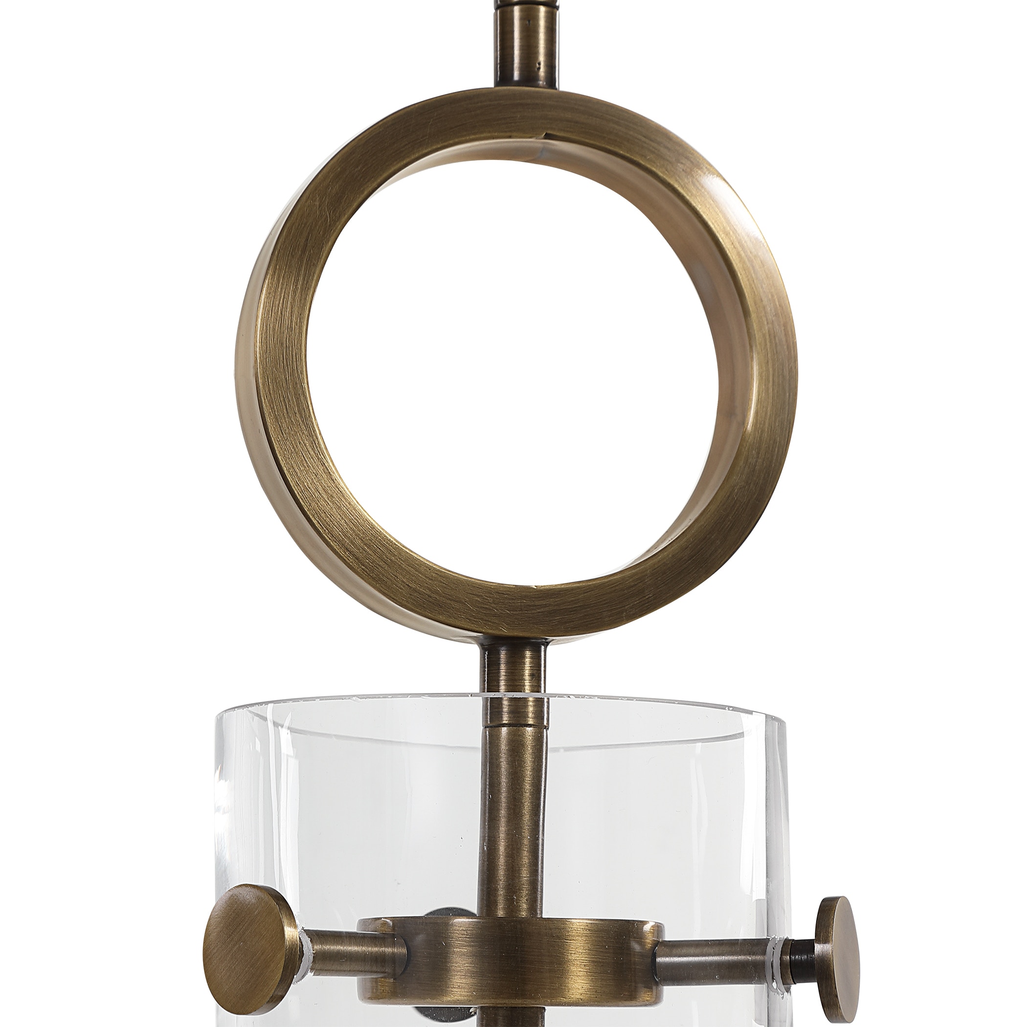 Mendota 1 Light Glass Pendant by Uttermost Collection | Decorilla